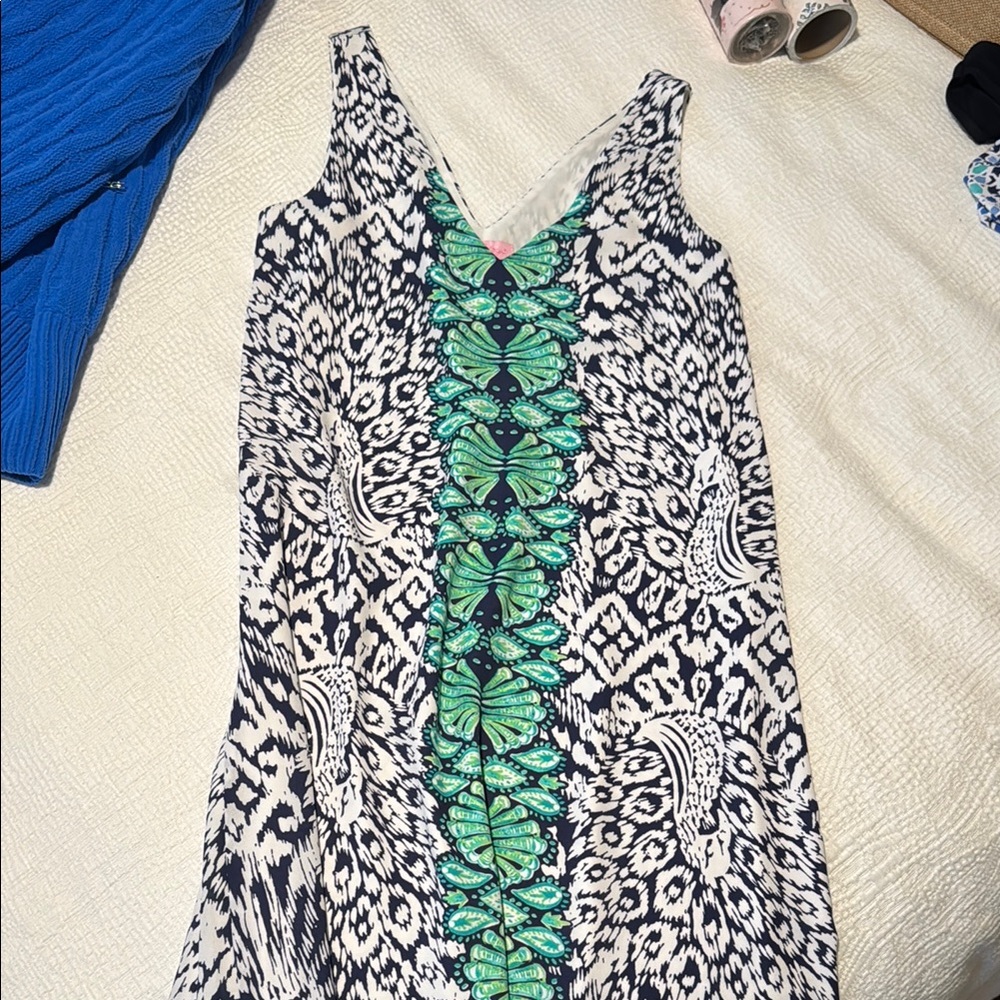 Lilly Pulitzer Print Sleeveless Dress